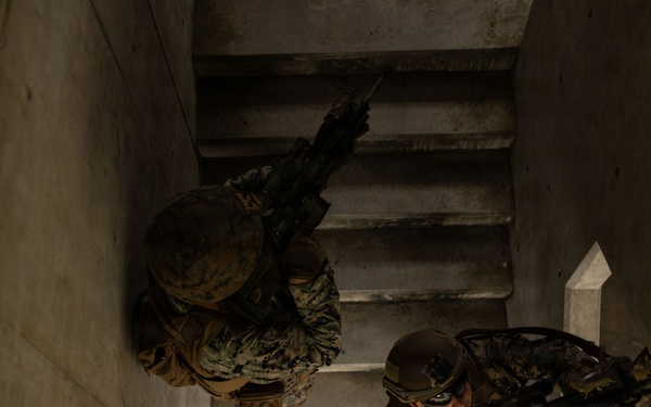 U.S. Marines with 12th LCT Bravo Company executes Urban Operations in Fuji