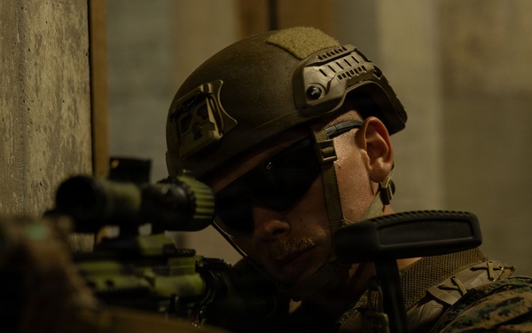 U.S. Marines with 12th LCT Bravo Company executes Urban Operations in Fuji