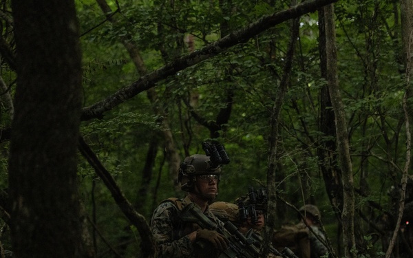 U.S. Marines with 12th LCT Bravo Company executes Urban Operations in Fuji
