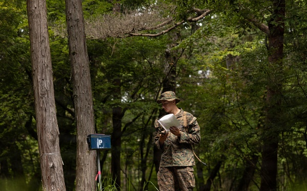U.S. Marines with 12th LCT Bravo Co. Executes Land Navigation and Patrolling at Camp Fuji
