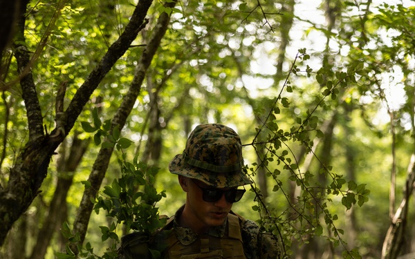 U.S. Marines with 12th LCT Bravo Co. Executes Land Navigation and Patrolling at Camp Fuji