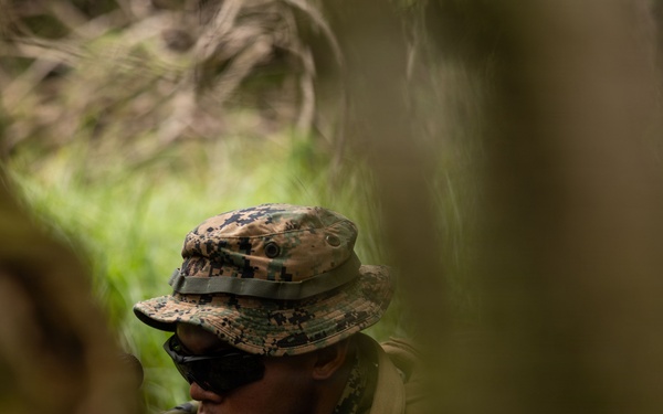 U.S. Marines with 12th LCT Bravo Co. Executes Land Navigation and Patrolling at Camp Fuji