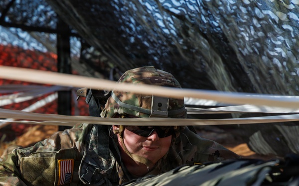 Pershing Cup Best OC/T competitors execute tactical medical lanes at McGregor Range