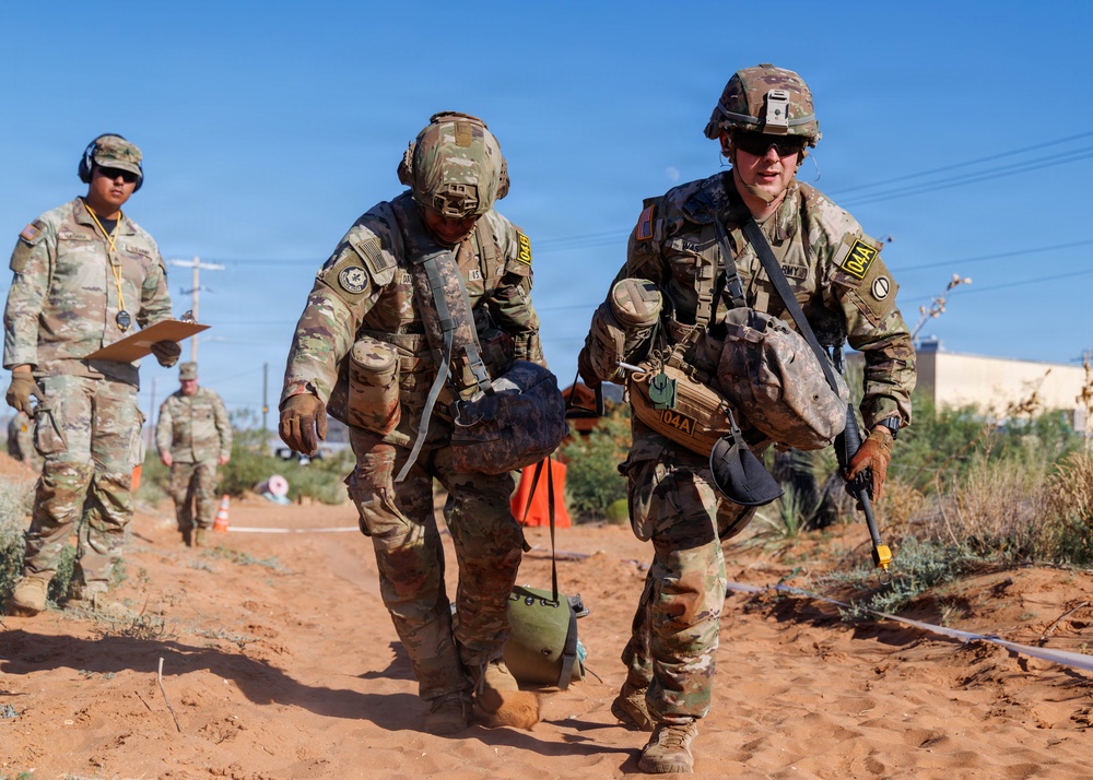 Pershing Cup Best OC/T Competitors Execute Tactical Medical Lanes at McGregor Range