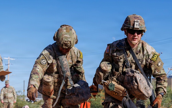 Pershing Cup Best OC/T Competitors Execute Tactical Medical Lanes at McGregor Range