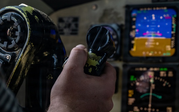 KC-135 refuels F16s for regional deterrence