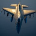 KC-135 refuels F16s for regional deterrence