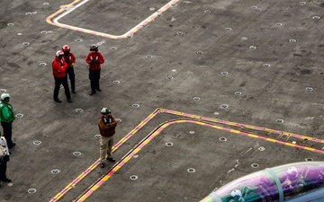 USS Carl Vinson (CVN 70) conducts flight operations