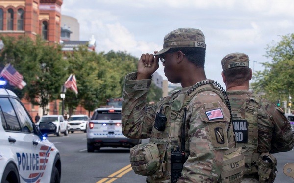 JTF-DC Supports 250th Grand Prix