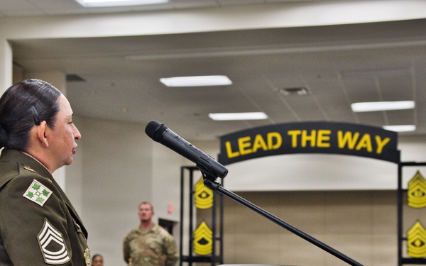 1120th TB Inducts New NCOs
