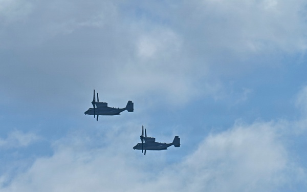 Washington flyover