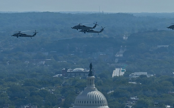 Washington flyover