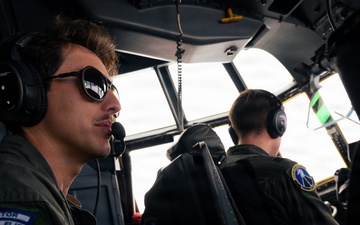U.S., Belgian Aircraft Conduct Formation Flight During Northern Viking 26