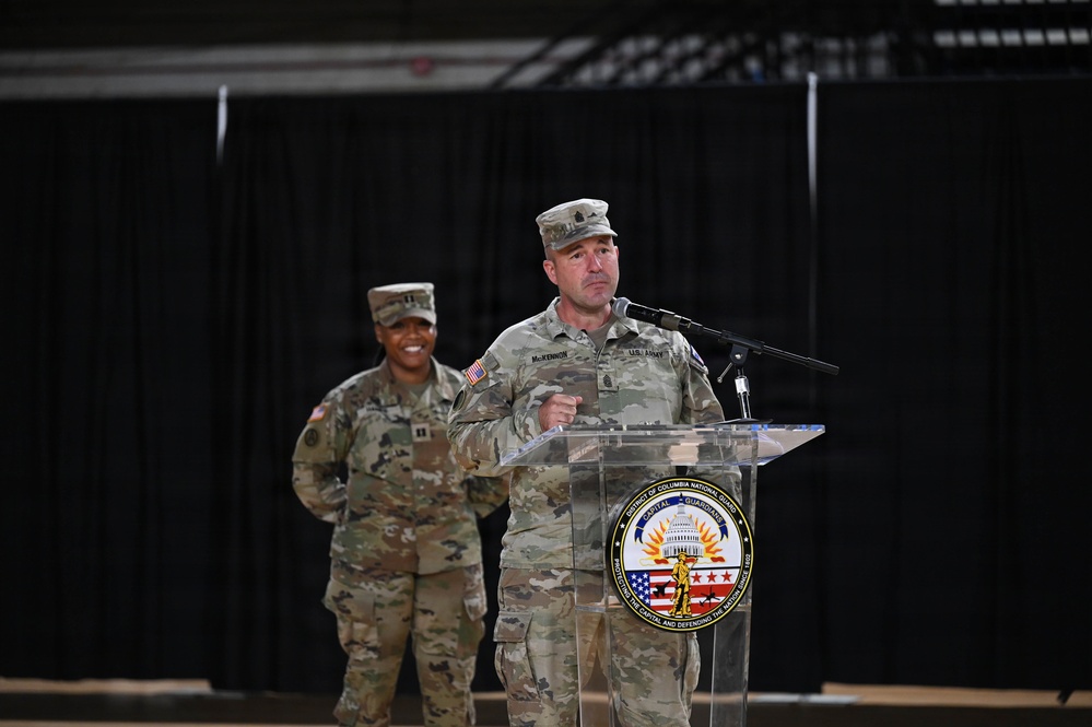 JTF-DC Welcomes New Command Sergeant Major During Change of Responsibility