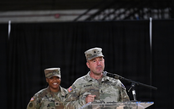 JTF-DC Welcomes New Command Sergeant Major During Change of Responsibility