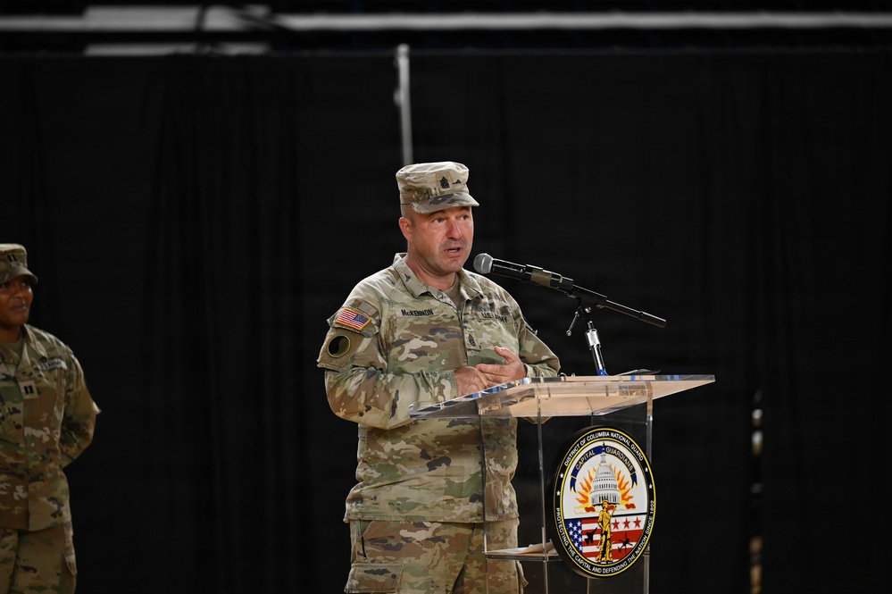 JTF-DC Welcomes New Command Sergeant Major During Change of Responsibility