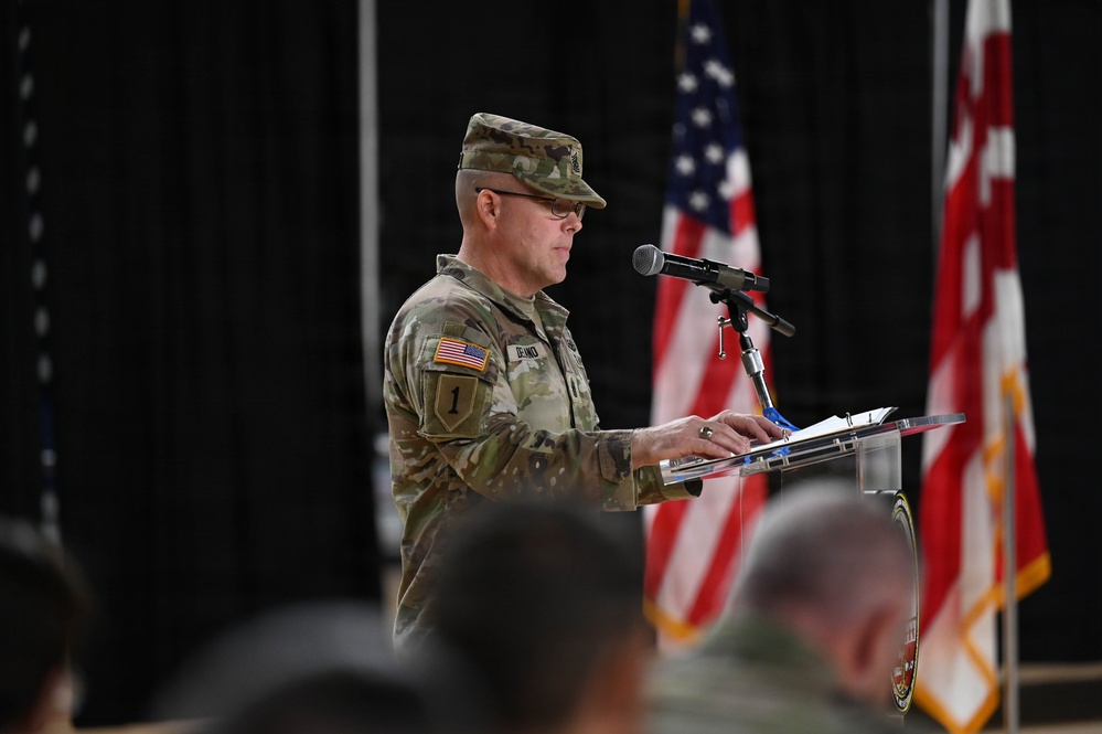 JTF-DC Welcomes New Command Sergeant Major During Change of Responsibility