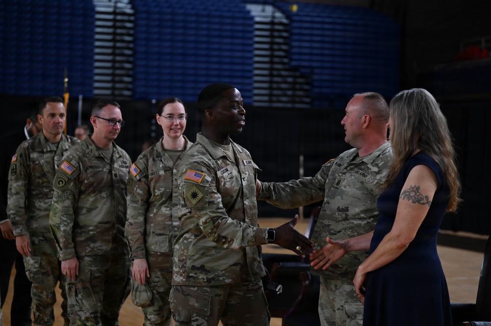 JTF-DC Welcomes New Command Sergeant Major During Change of Responsibility