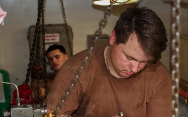 Ike Conducts Routine Operations at Naval Station Norfolk