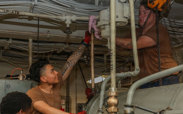 Ike Conducts Routine Operations at Naval Station Norfolk