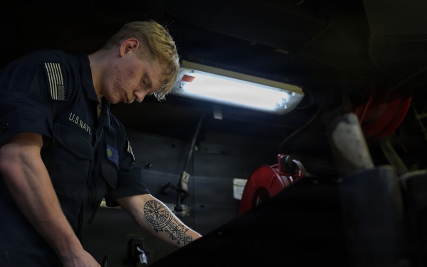 Ike Conducts Routine Operations at Naval Station Norfolk
