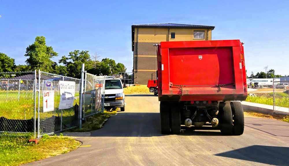 Fort McCoy Officers Quarters Project nearly 80 percent complete, remains ahead of schedule