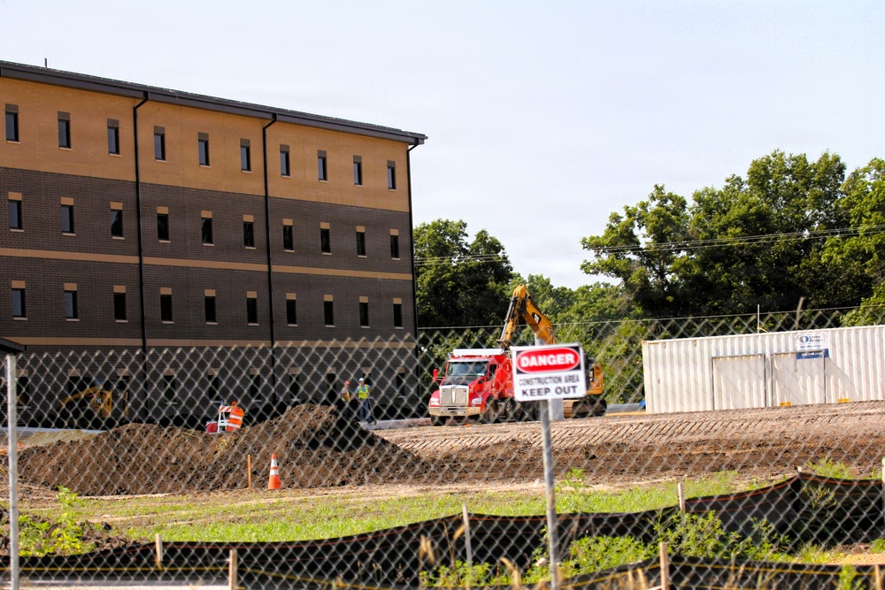 Fort McCoy Officers Quarters Project nearly 80 percent complete, remains ahead of schedule