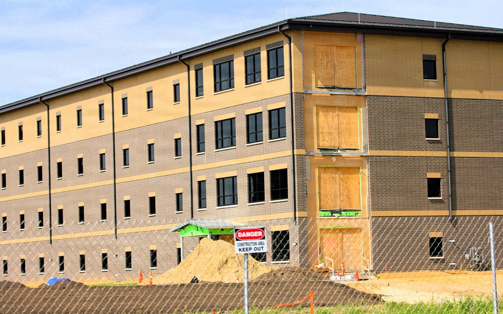 Fort McCoy Officers Quarters Project nearly 80 percent complete, remains ahead of schedule