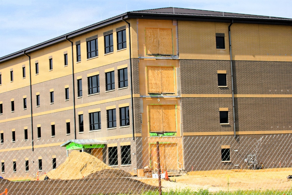 Fort McCoy Officers Quarters Project nearly 80 percent complete, remains ahead of schedule