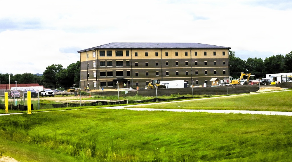 Fort McCoy Officers Quarters Project nearly 80 percent complete, remains ahead of schedule
