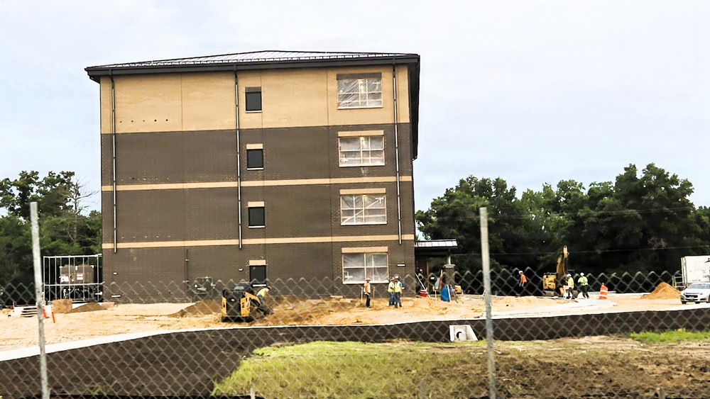 Fort McCoy Officers Quarters Project nearly 80 percent complete, remains ahead of schedule