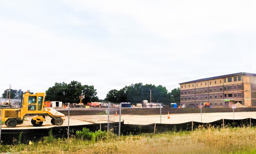 Fort McCoy Officers Quarters Project nearly 80 percent complete, remains ahead of schedule