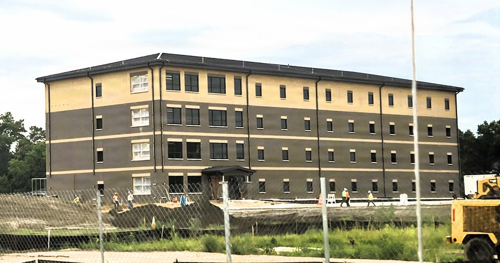 Fort McCoy Officers Quarters Project nearly 80 percent complete, remains ahead of schedule
