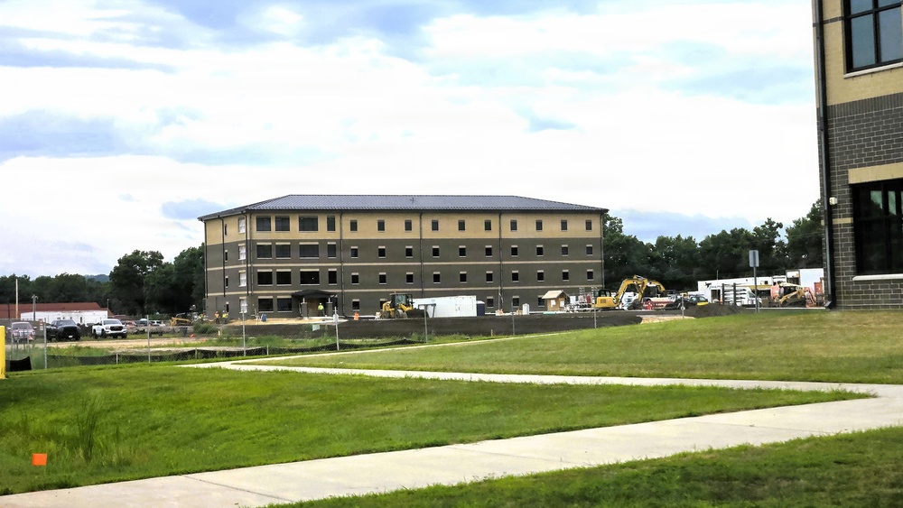 Fort McCoy Officers Quarters Project nearly 80 percent complete, remains ahead of schedule