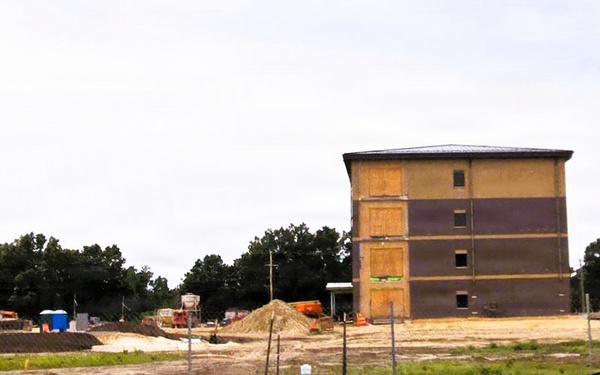 Fort McCoy Officers Quarters Project nearly 80 percent complete, remains ahead of schedule