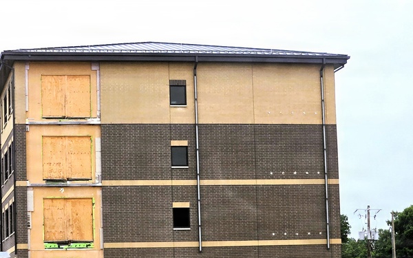 Fort McCoy Officers Quarters Project nearly 80 percent complete, remains ahead of schedule