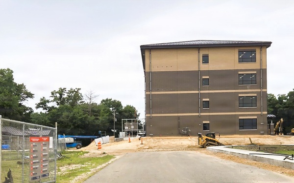 Fort McCoy Officers Quarters Project nearly 80 percent complete, remains ahead of schedule