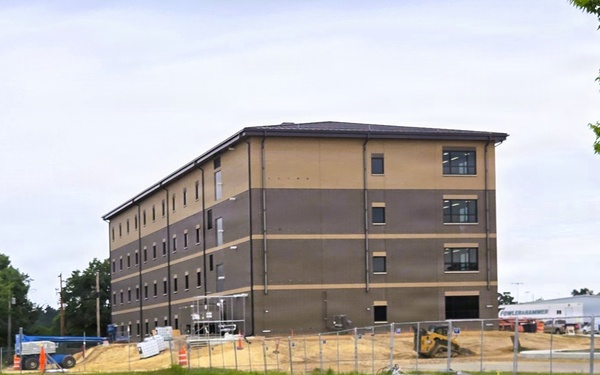 Fort McCoy Officers Quarters Project nearly 80 percent complete, remains ahead of schedule