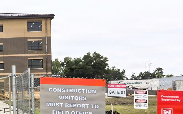Fort McCoy Officers Quarters Project nearly 80 percent complete, remains ahead of schedule