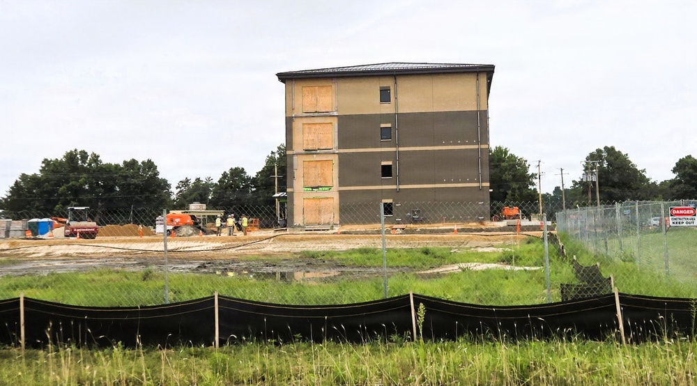 Fort McCoy Officers Quarters Project nearly 80 percent complete, remains ahead of schedule