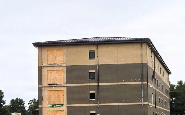 Fort McCoy Officers Quarters Project nearly 80 percent complete, remains ahead of schedule
