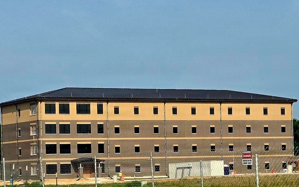 Fort McCoy Officers Quarters Project nearly 80 percent complete, remains ahead of schedule