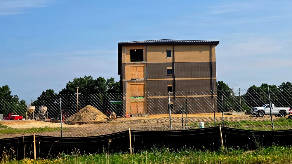 Fort McCoy Officers Quarters Project nearly 80 percent complete, remains ahead of schedule