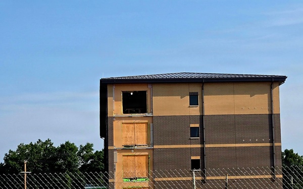 Fort McCoy Officers Quarters Project nearly 80 percent complete, remains ahead of schedule