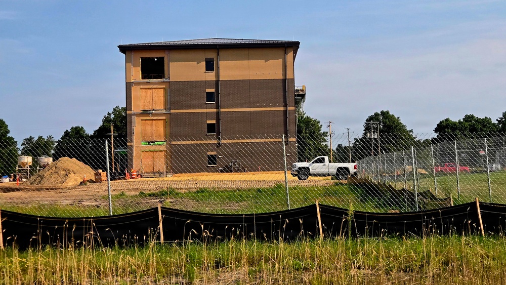 Fort McCoy Officers Quarters Project nearly 80 percent complete, remains ahead of schedule
