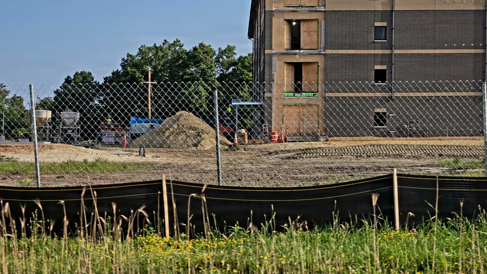 Fort McCoy Officers Quarters Project nearly 80 percent complete, remains ahead of schedule