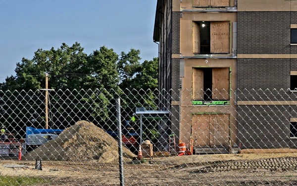 Fort McCoy Officers Quarters Project nearly 80 percent complete, remains ahead of schedule