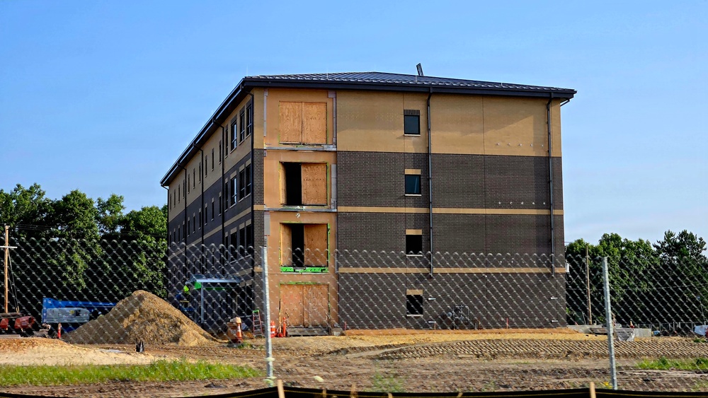 Fort McCoy Officers Quarters Project nearly 80 percent complete, remains ahead of schedule