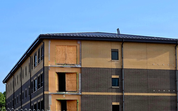 Fort McCoy Officers Quarters Project nearly 80 percent complete, remains ahead of schedule