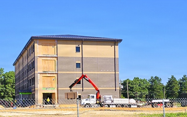 Fort McCoy Officers Quarters Project nearly 80 percent complete, remains ahead of schedule